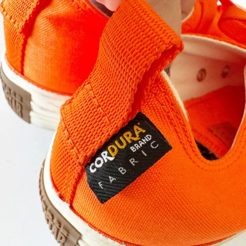 Converse Chuck Taylor Cordura Low Top  Size M9 W11 Blaze Orange School Colors